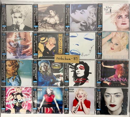 Japan cds madonna 2026 - 16,