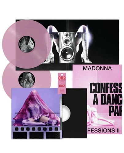 Madonna confessions 2 lp - madonna, ii