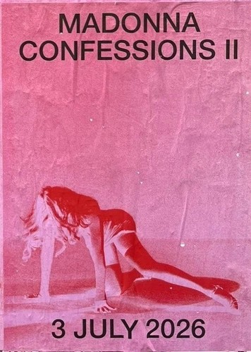 Madonna pink poster - pink, poster,