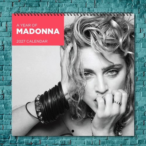 Madonna 2027 wall calendar - madonna,