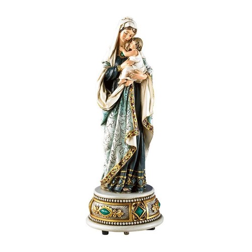 Adoring madonna child - 8.5"h, &