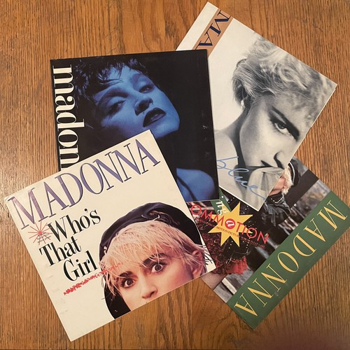 Madonna four picture sleeves - madonna,